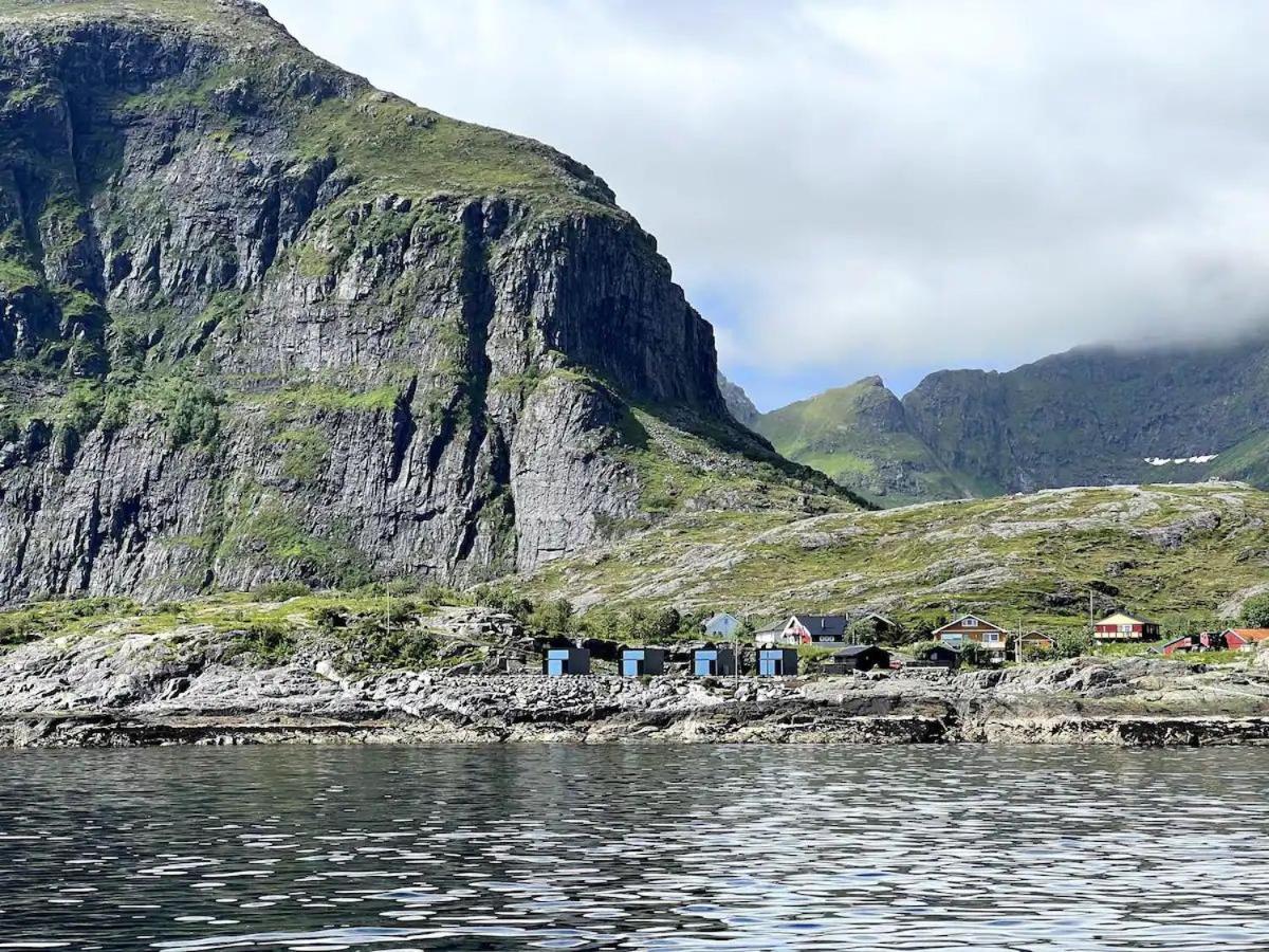 High End Sea Cabins At A In Lofoten Moskenes Eksteriør bilde