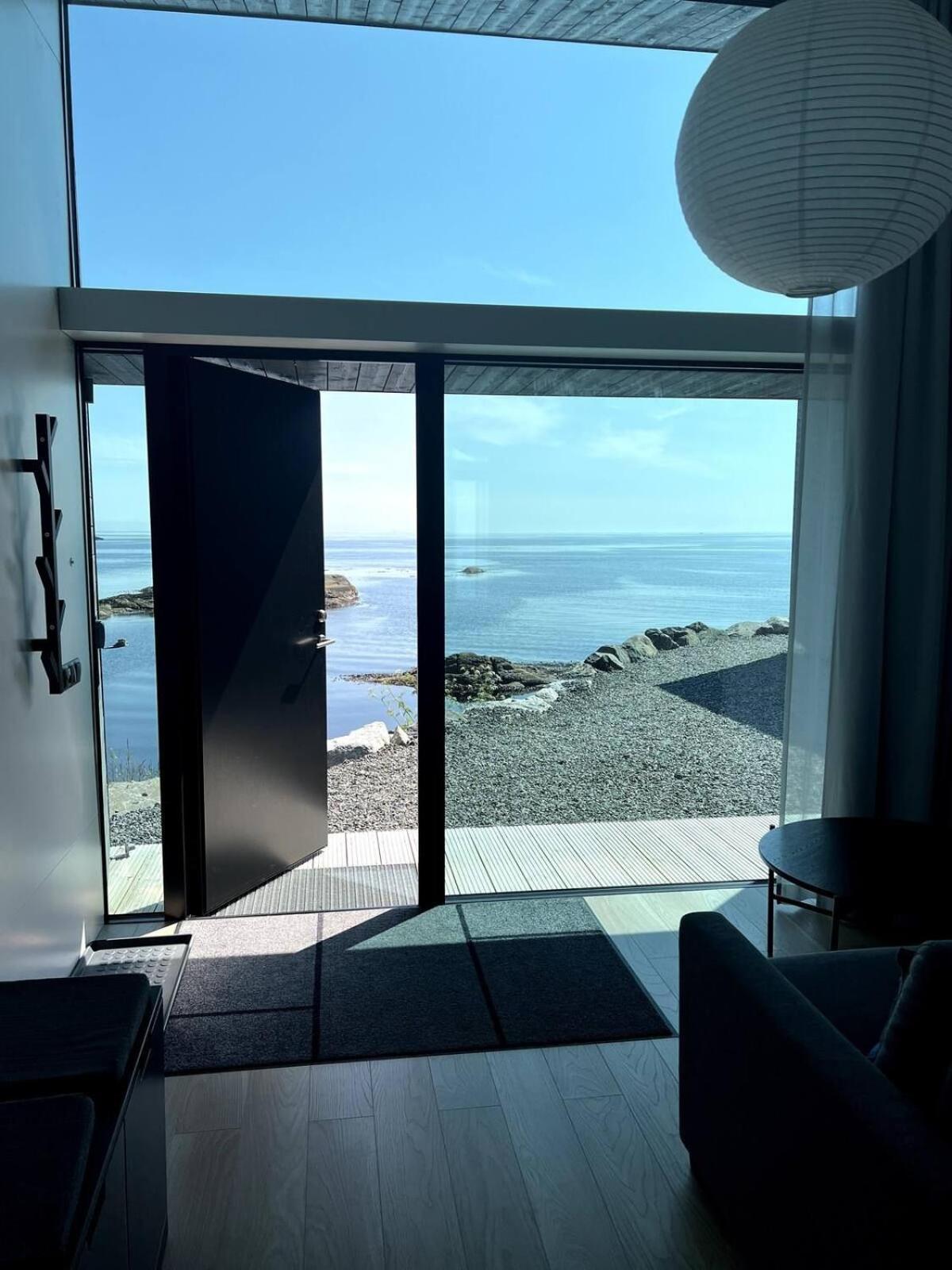 High End Sea Cabins At A In Lofoten Moskenes Eksteriør bilde