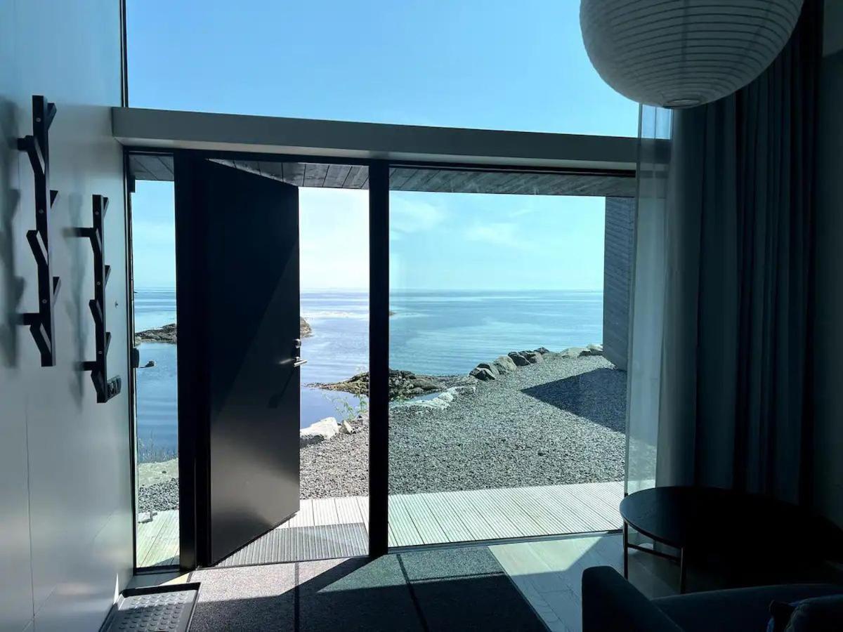 High End Sea Cabins At A In Lofoten Moskenes Eksteriør bilde