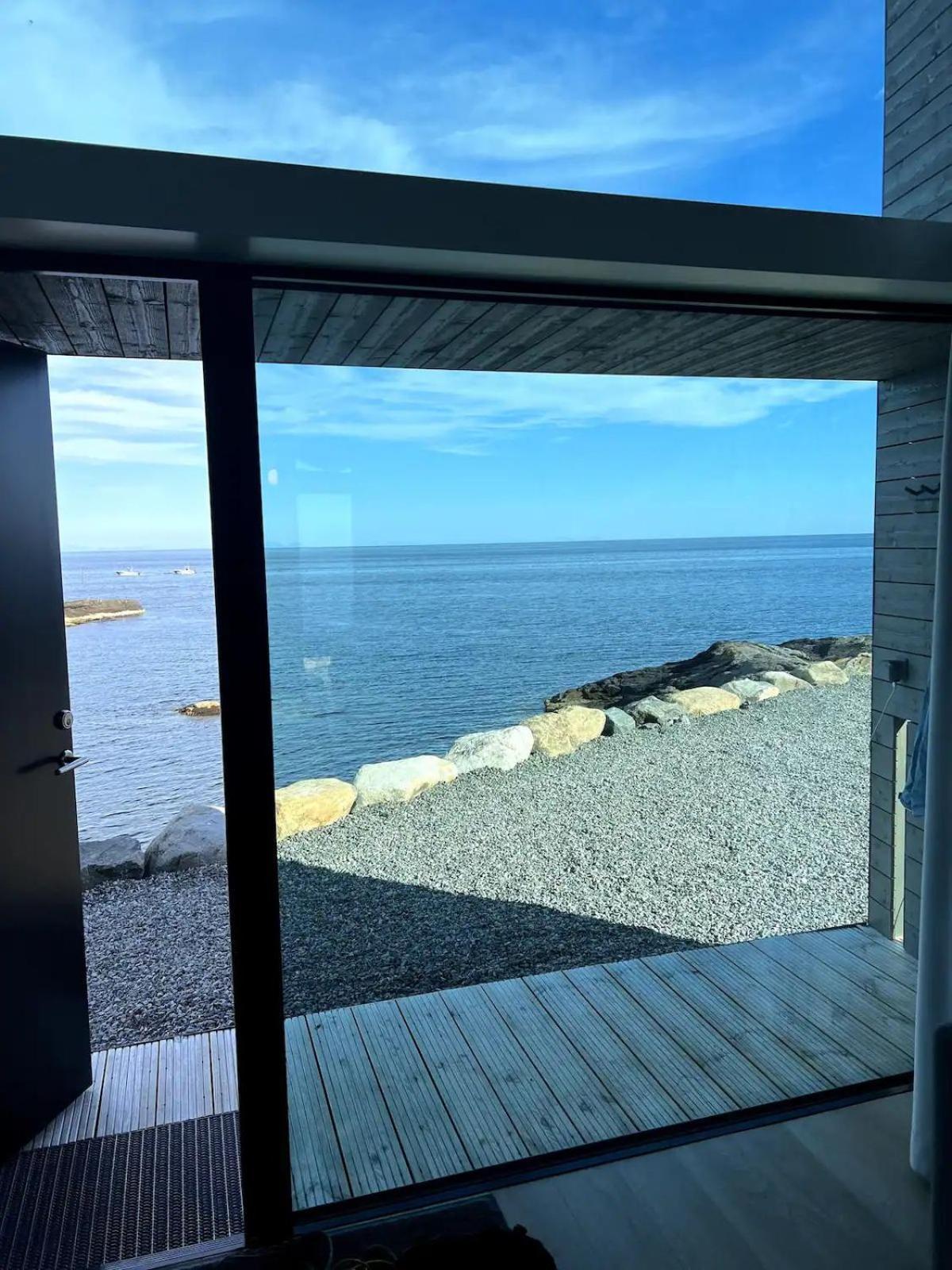 High End Sea Cabins At A In Lofoten Moskenes Eksteriør bilde