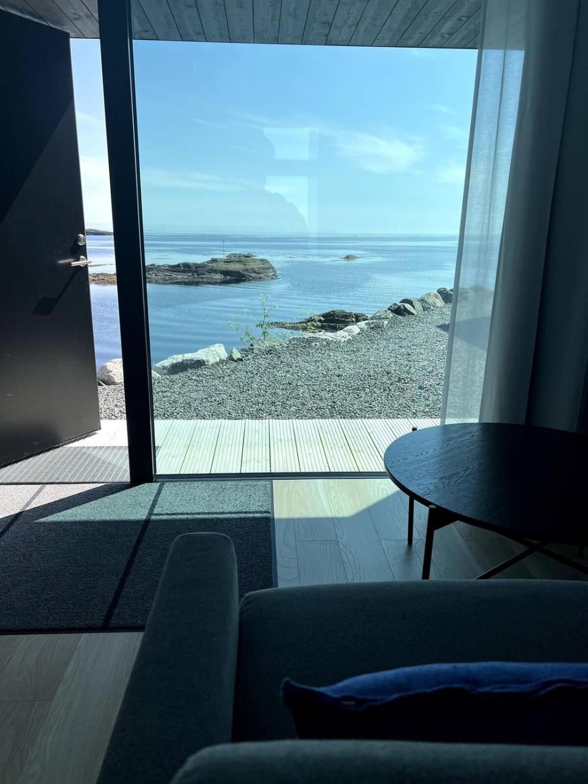 High End Sea Cabins At A In Lofoten Moskenes Eksteriør bilde
