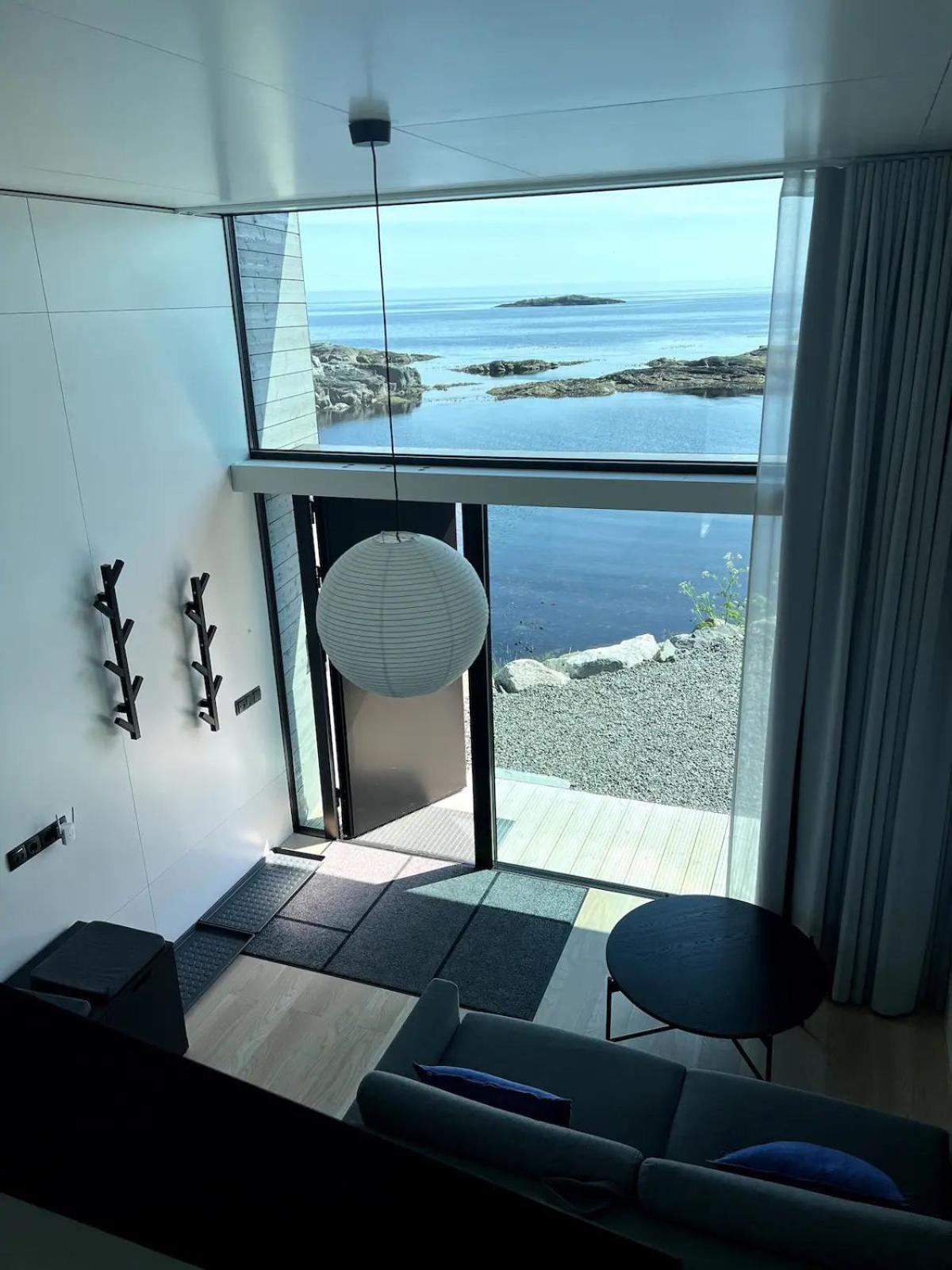 High End Sea Cabins At A In Lofoten Moskenes Eksteriør bilde