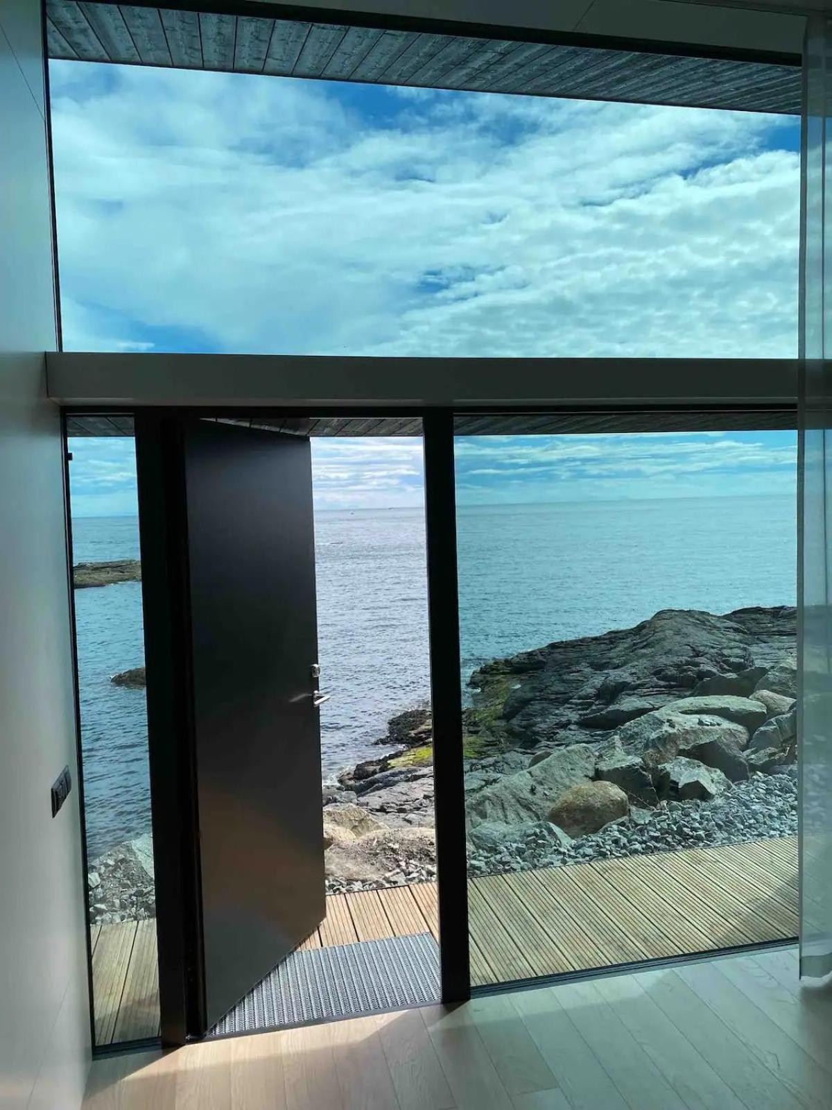 High End Sea Cabins At A In Lofoten Moskenes Eksteriør bilde