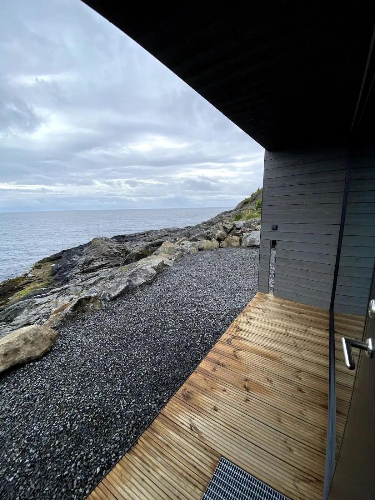 High End Sea Cabins At A In Lofoten Moskenes Eksteriør bilde